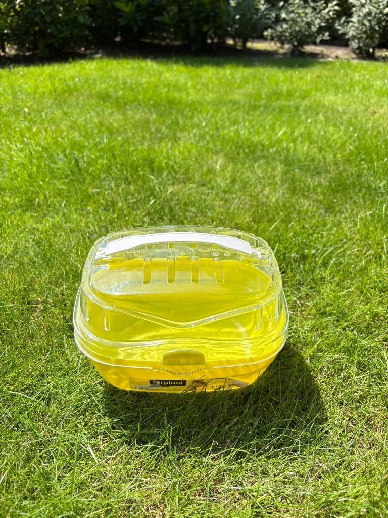 Hamster kooi, Dieren en Toebehoren, Kooi, Minder dan 75 cm, Zo goed als nieuw, Hamster