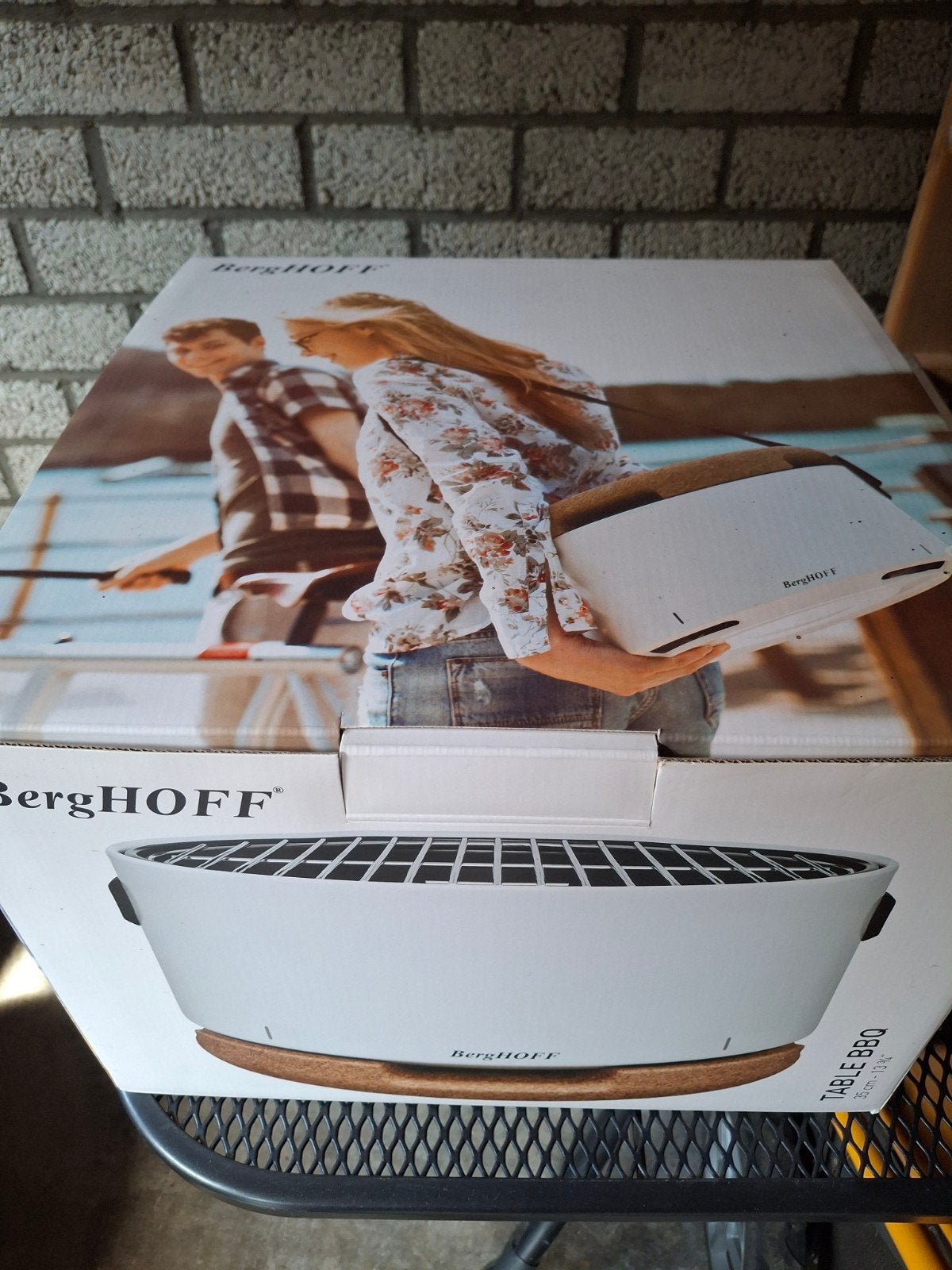 Berghoff tafel bbq - wit, Ophalen of Verzenden, Nieuw