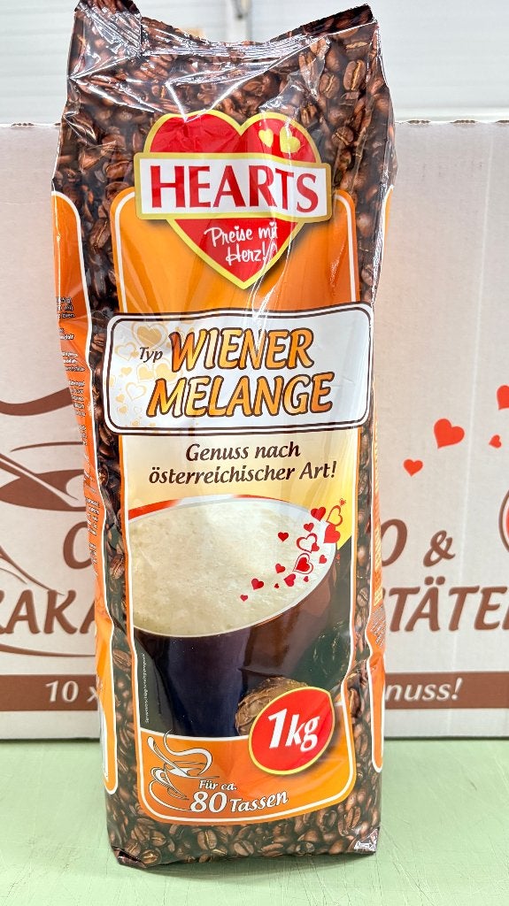 Koffie Wiener Melange - 10 zakken van 1 kilo Nieuw in doos, Ophalen of Verzenden