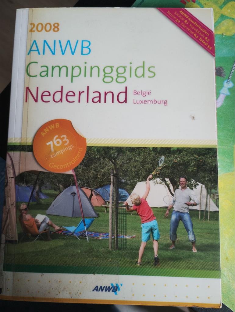 ANWB Campinggids Nederland, België, Luxemburg 2008, Gelezen, Europa, Ophalen of Verzenden, Campinggids