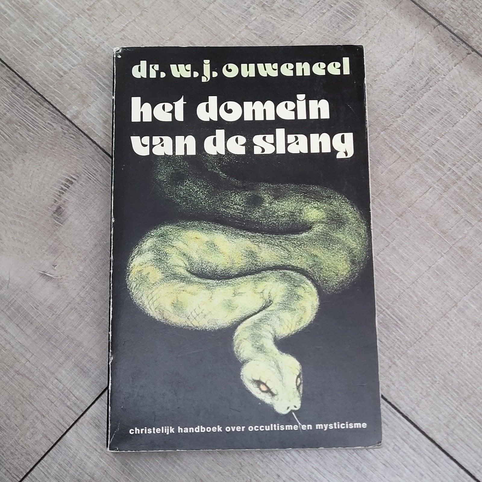 Het domein van de slang - Dr. W.J. Ouweneel, Gelezen, Dr. W.J. Ouweneel, Christendom | Protestants, Ophalen of Verzenden