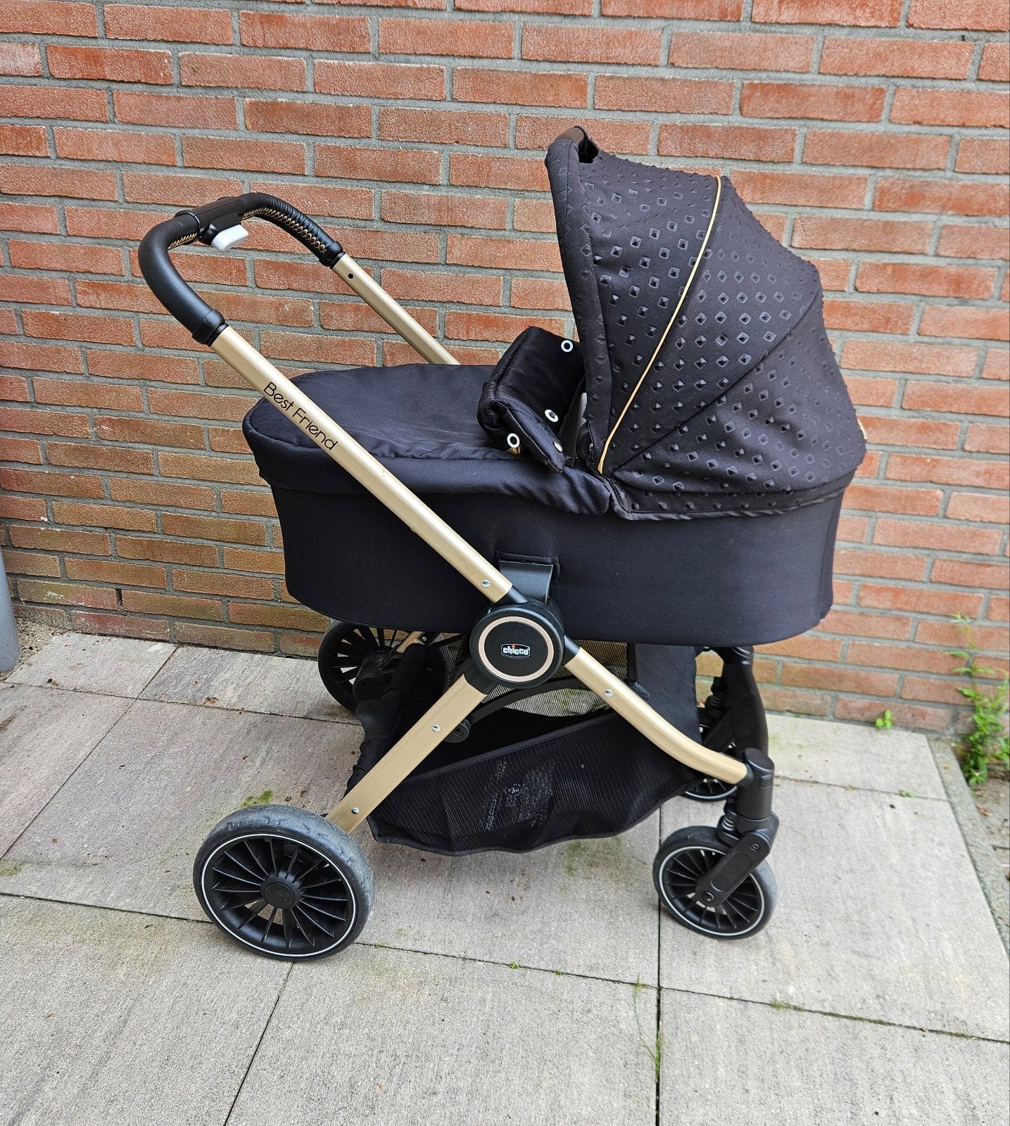 Chicco Best Friend 3-in-1 Kinderwagen Combiwagen Buggy, Gebruikt, Combiwagen, Verstelbare duwstang, Ophalen