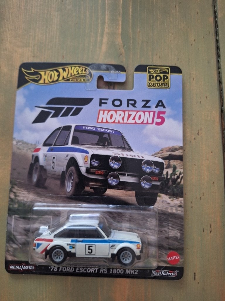 Hot Wheels Premium Forza Horizon 5 Ford Escort RS 1800 MK2, Ophalen of Verzenden, Nieuw, Auto