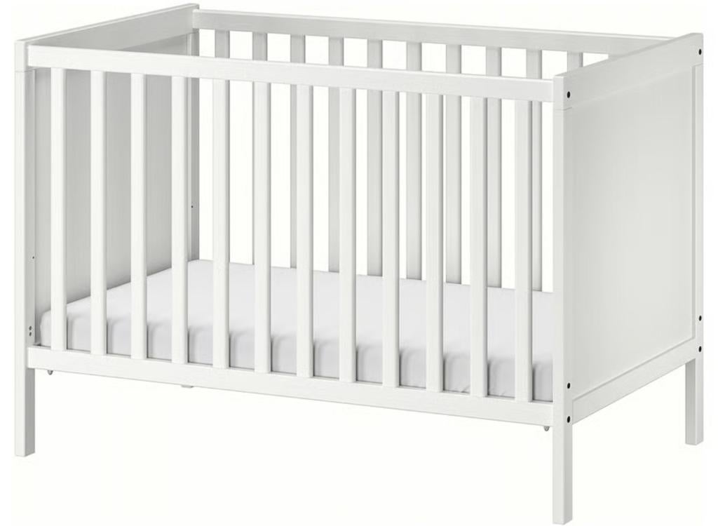 Ikea Sundvik Ledikant met Yatas Milky Comfy Matras en bedhek, Ophalen, Zo goed als nieuw, Ledikant