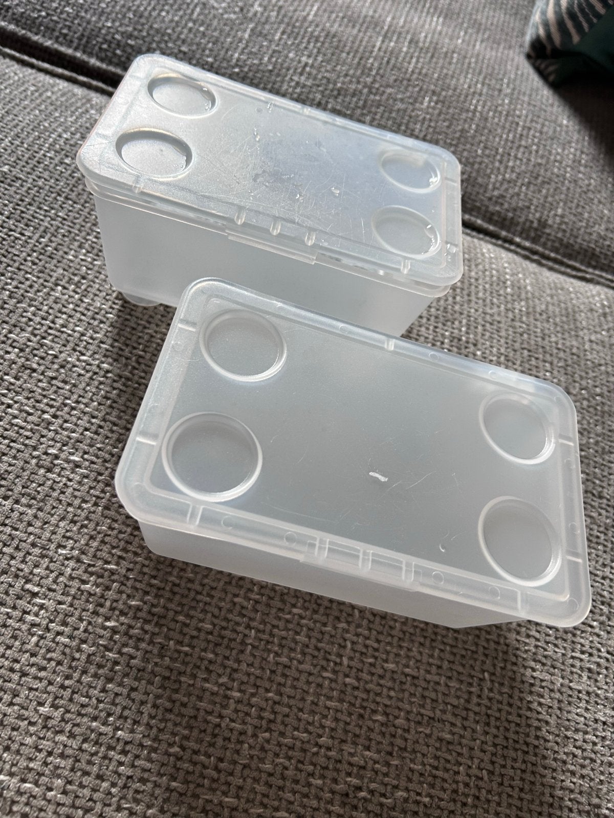 IKEA GLIS Dozen met deksel 2 stuks voorraad, Ophalen of Verzenden, Zo goed als nieuw