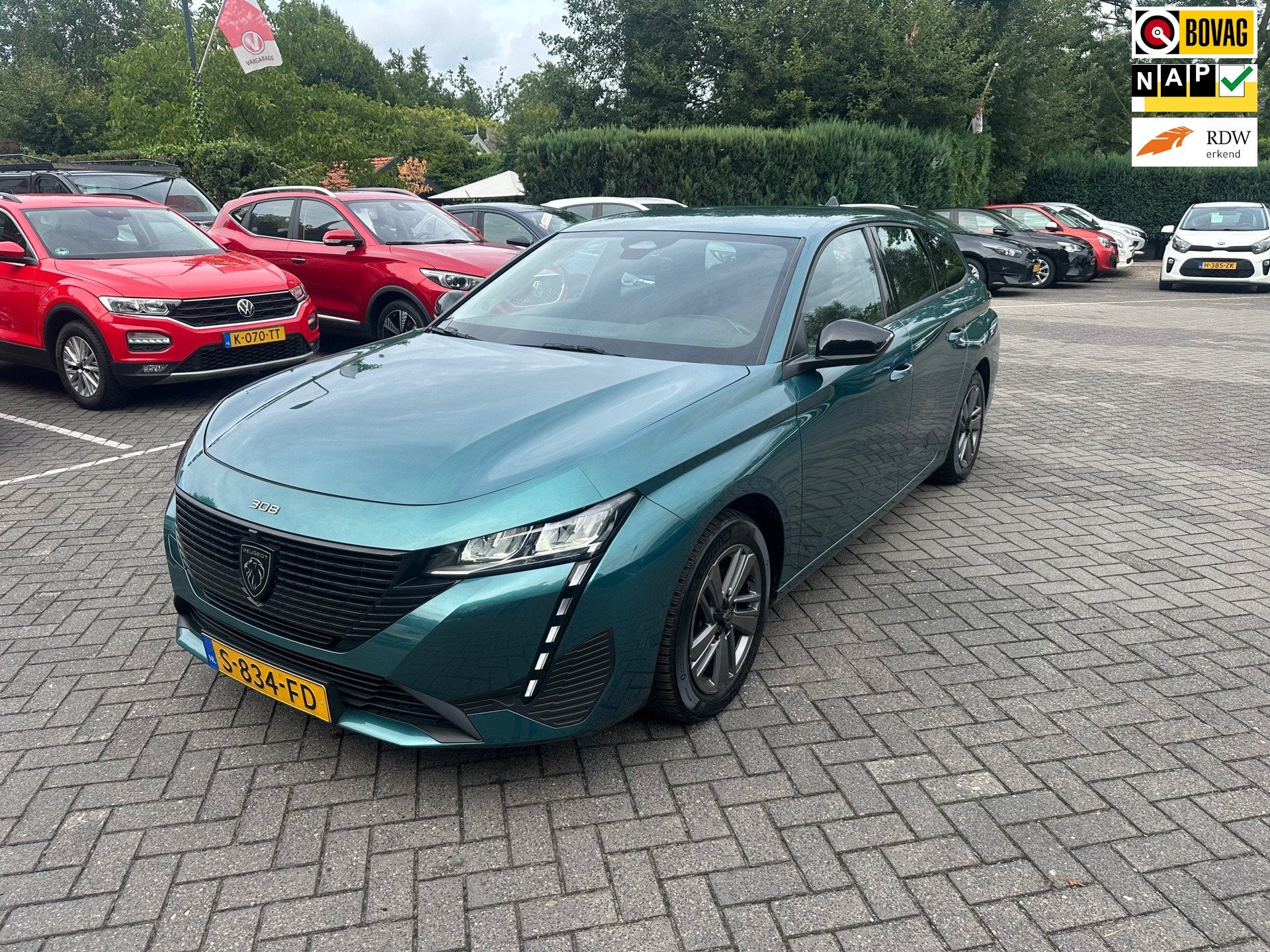 Peugeot 308 SW 1.2 PureTech Active Pack Business ,pdc , navi, Voorwielaandrijving, Parkeersensor, 1199 cc, Blauw