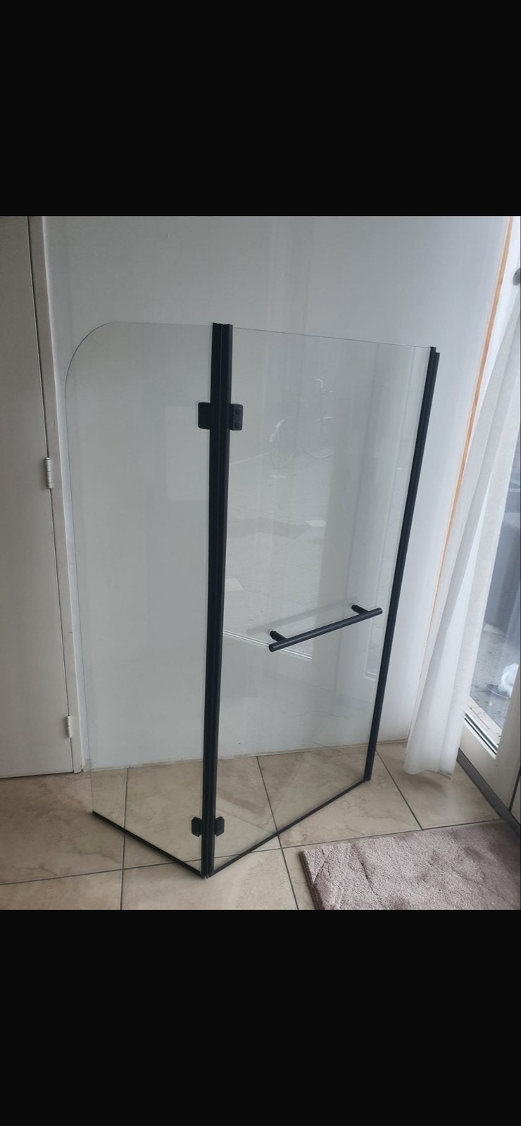 Douchecabine met douchebak en afvoer - Zo goed als nieuw, Ophalen of Verzenden, Zo goed als nieuw, Glas, Douche