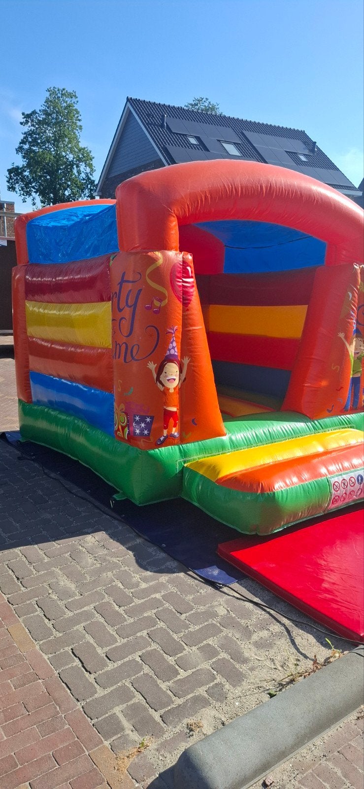 springkussen circus mini te huur, Ophalen of Verzenden, Zo goed als nieuw, Overige
