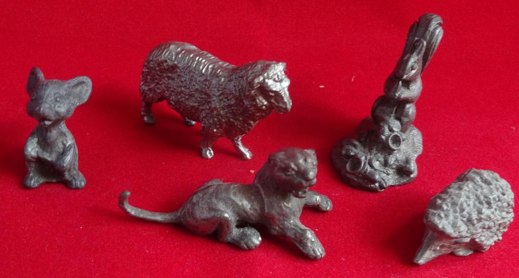 VERZAMELING TINNEN DIEREN * Miniaturen Niet Los *, Verzenden, Zo goed als nieuw, Overige typen