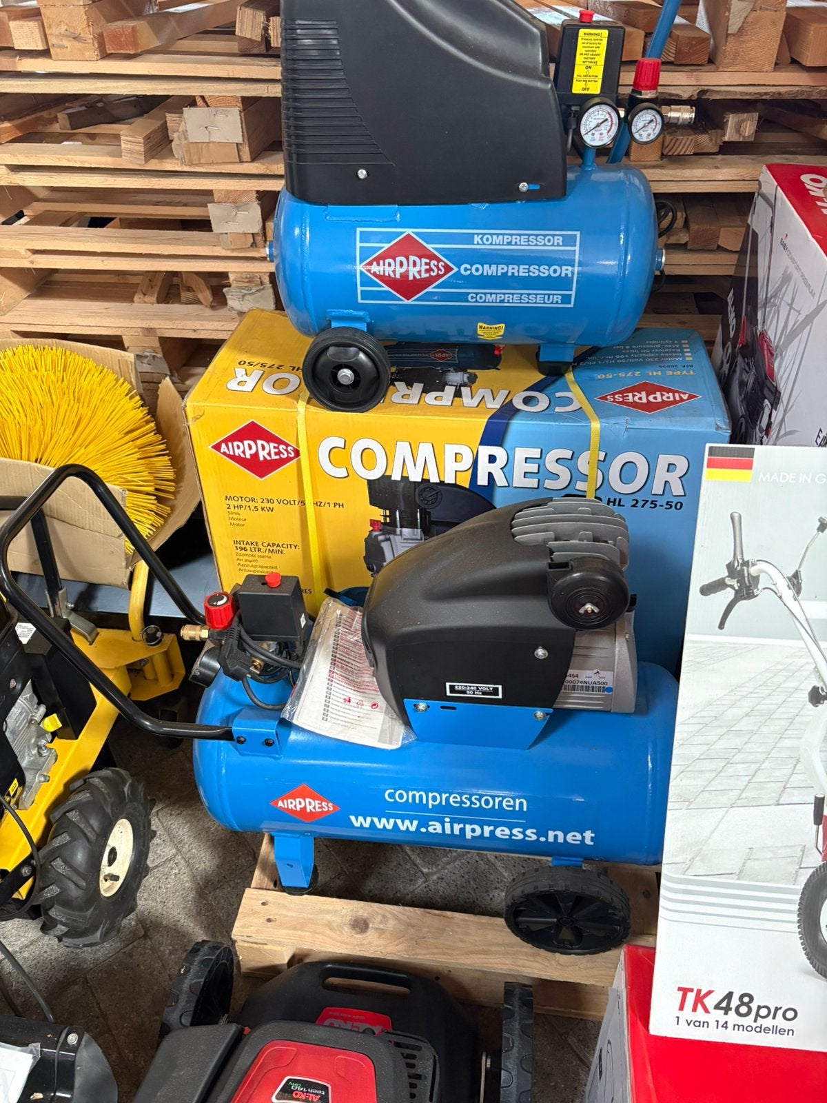 Airpress 3 verschillende types Nieuw!, Ophalen, -, -, 6 tot 10 bar
