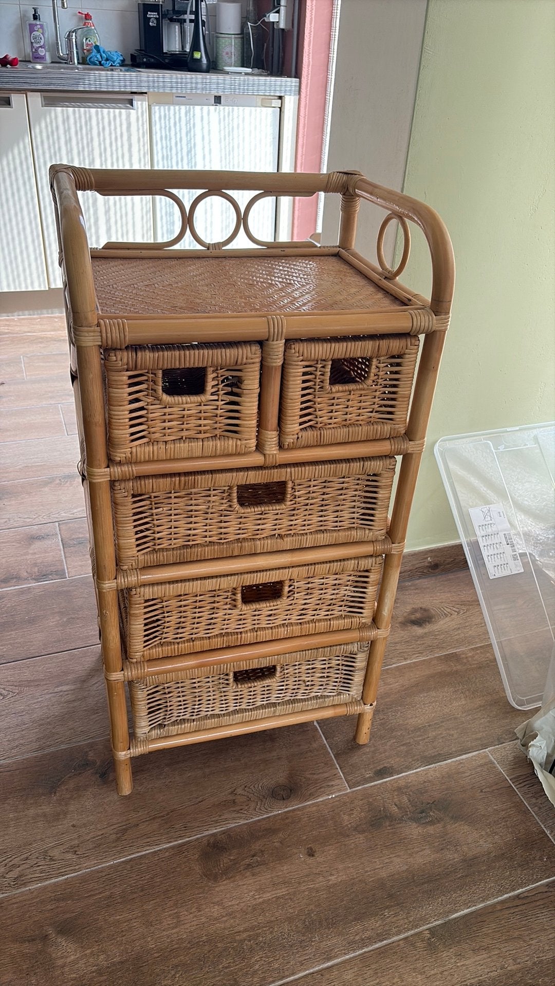 Vintage kastje, Ophalen, Minder dan 50 cm, Gebruikt, 100 tot 150 cm