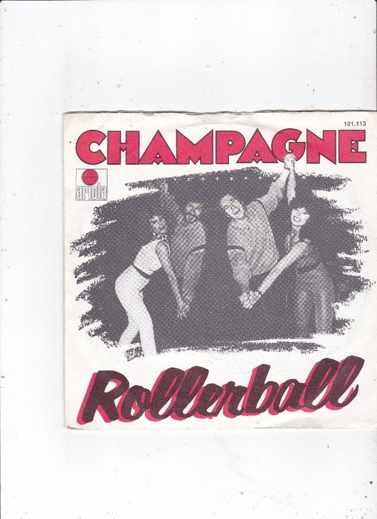 Single Champagne - Rollerball, Ophalen of Verzenden, Gebruikt, 7 inch, Pop