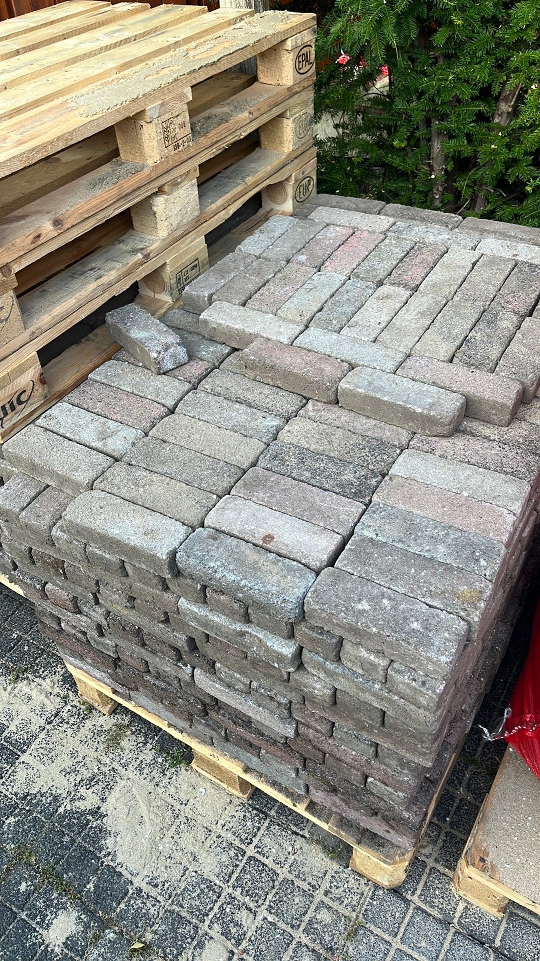 Getrommeld Waalformaat bont, Ophalen, Gebruikt, Klinkers, 10 m² of meer