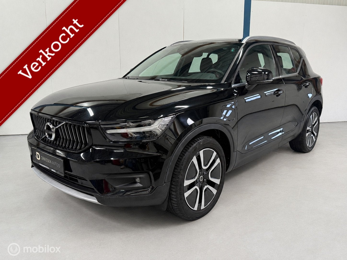 Volvo XC40 1.5 T5 Twin Engine Inscription LEER, Euro 6, Zwart, Bedrijf, Hybride Elektrisch/Benzine