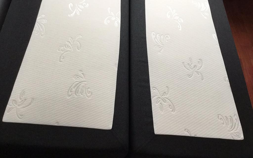 2 grijze swiss sense matrassen van 70 x200cm gratis ophalen, Huis en Inrichting, Ophalen, Gebruikt, Tweepersoons, 140 cm