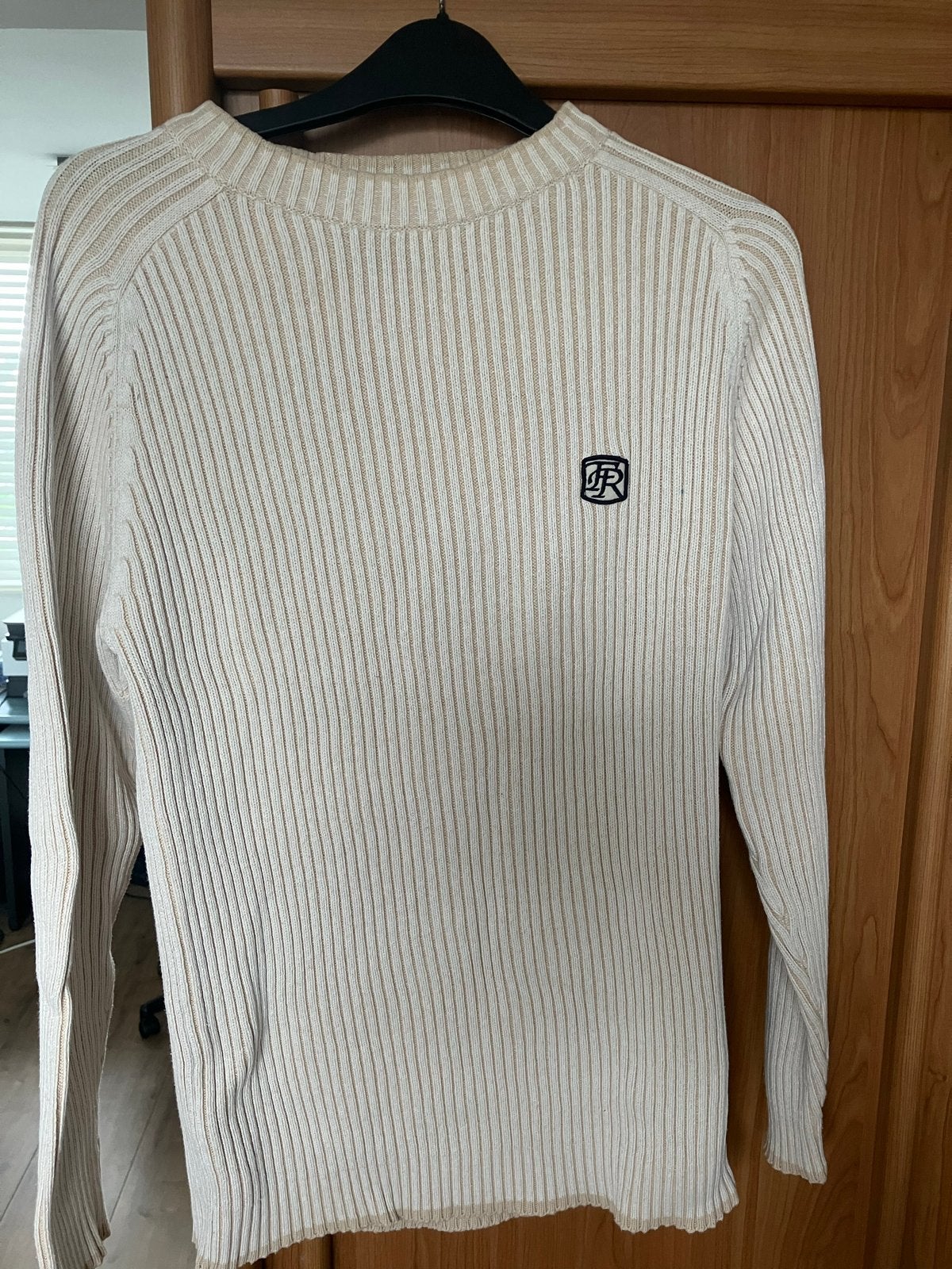 Feyenoord trui maat M, Ophalen of Verzenden, Zo goed als nieuw, Maat 48/50 (M), Beige