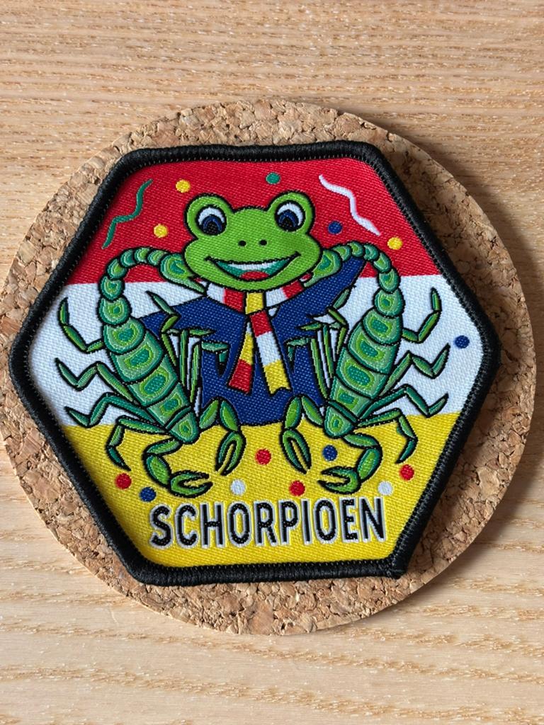 Oeteldonk embleem 60, Verzenden, Zo goed als nieuw