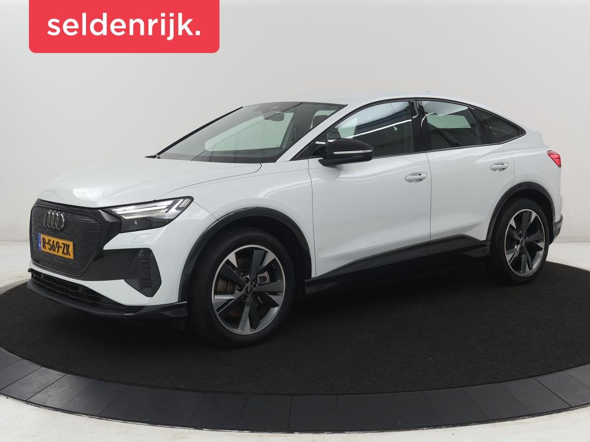 Audi Q4 Sportback e-tron 40 Advanced edition 77 kWh | SOH 93, Automaat, Achterwielaandrijving, Gebruikt, Zwart