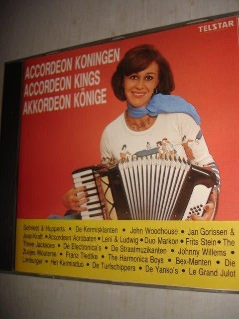 Accordeonkoningen- TELSTAR TCD 10006, Verzenden, Zo goed als nieuw