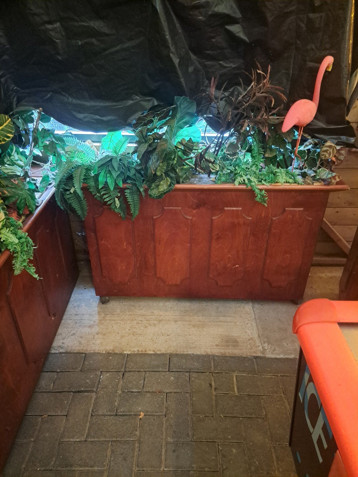 kunstplanten bloembakken, Tuin en Terras, Ophalen, Rond, Kunststof, Minder dan 30 cm
