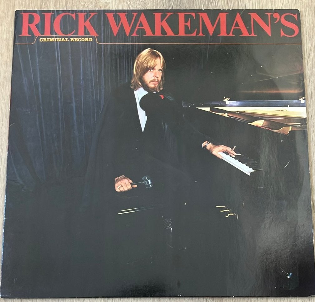 Rick Wakeman - Rick Wakeman’s Criminal Record - LP, LP, Progressive Rock, Ophalen of Verzenden, Zo goed als nieuw
