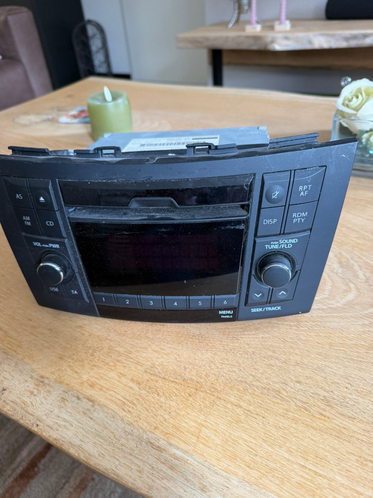 Auto radio toyota corola verso bj 2004/2009, Ophalen of Verzenden, Gebruikt