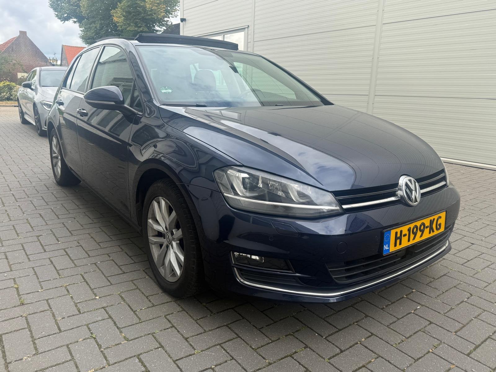 Volkswagen Golf 1.4 TSI Highline Pano LED 2014 Blauw, Voorwielaandrijving, 125 pk, 4 cilinders, Blauw
