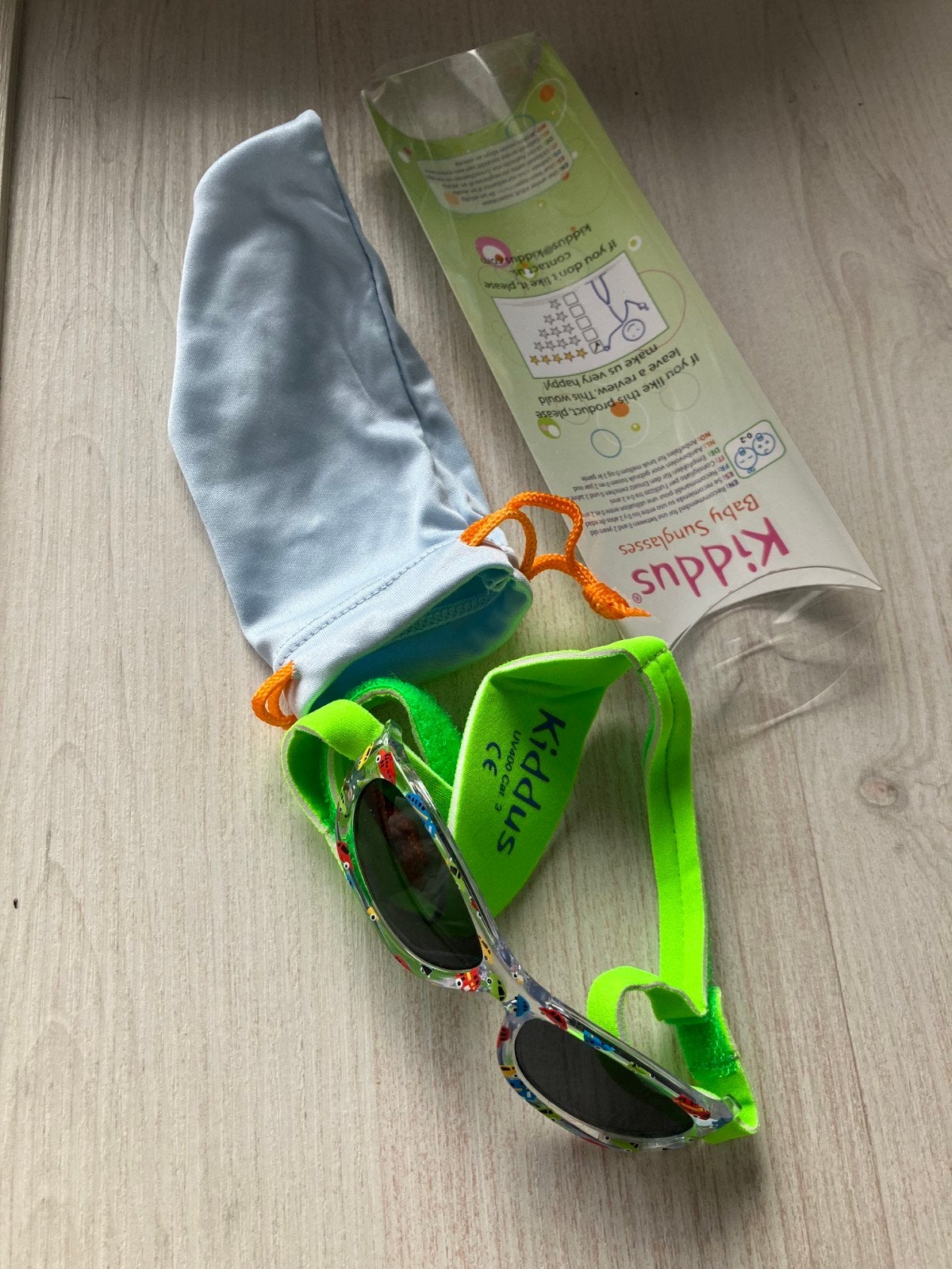 Nieuwe Kiddus baby zonnebril - UV400 bescherming, Ophalen of Verzenden