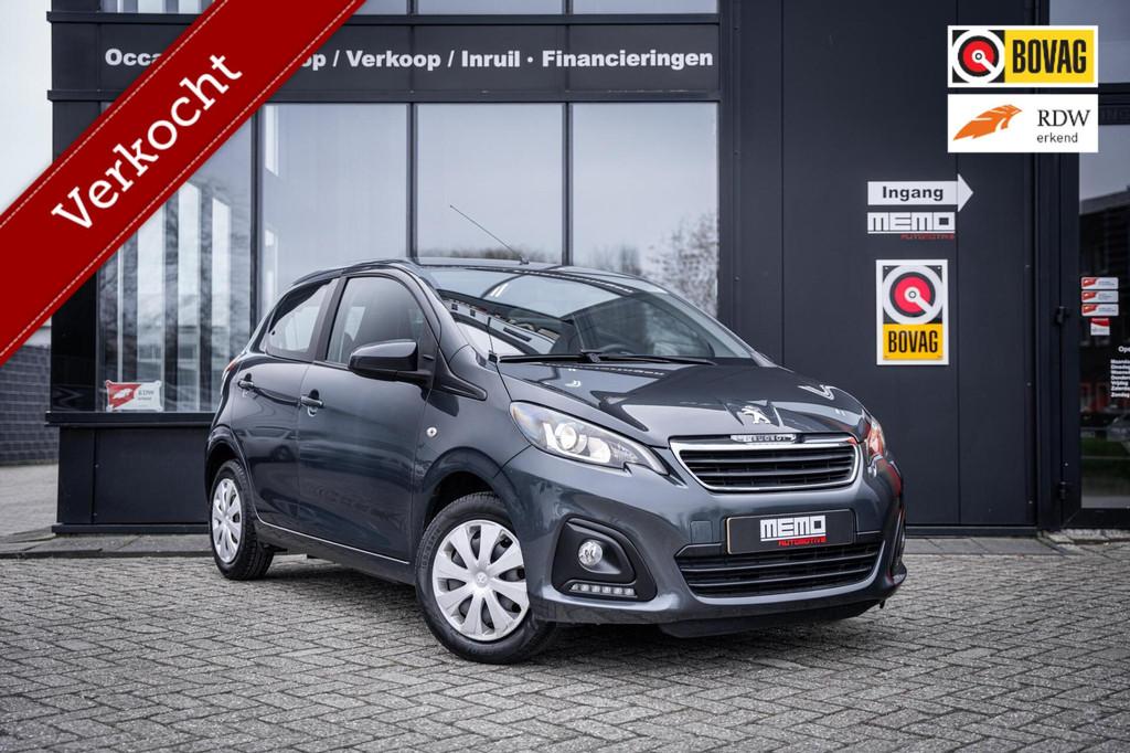 Peugeot 108 1.0 e-VTi Active*BLUETOOTH*AIRCO*LED*NAP*, Voorwielaandrijving, Gebruikt, Euro 6, 4 stoelen