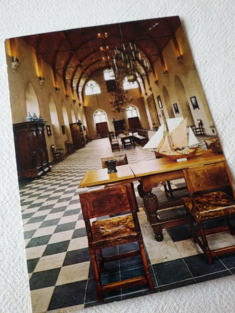 Middelburg - Burgerzaal stadhuis, Ophalen of Verzenden, 1960 tot 1980, Ongelopen, Zeeland