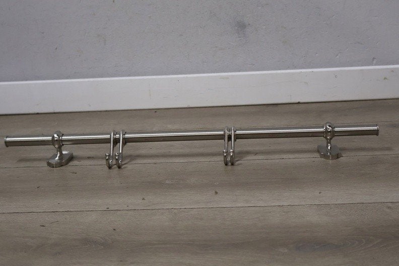 Modern Metal Wall Coat Rack with 4 Hooks, Ophalen of Verzenden, Metaal, Wandkapstok, Minder dan 100 cm