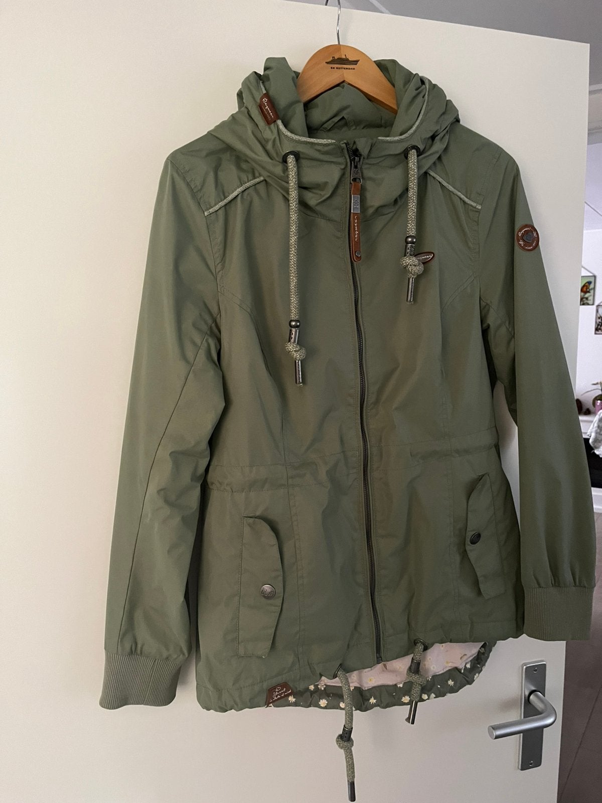 Ragwear tussenjas voor dames maat L, als nieuw!, Ophalen of Verzenden, Zo goed als nieuw, Maat 42/44 (L), Groen