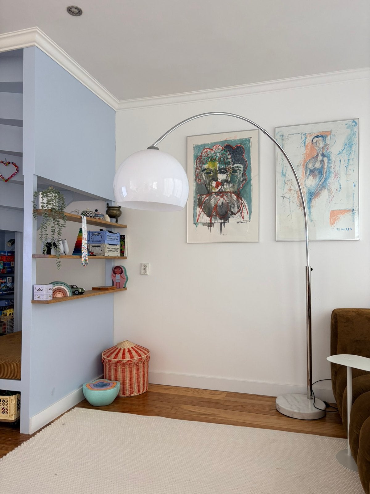 Booglamp modern, Ophalen, Zo goed als nieuw, 150 tot 200 cm