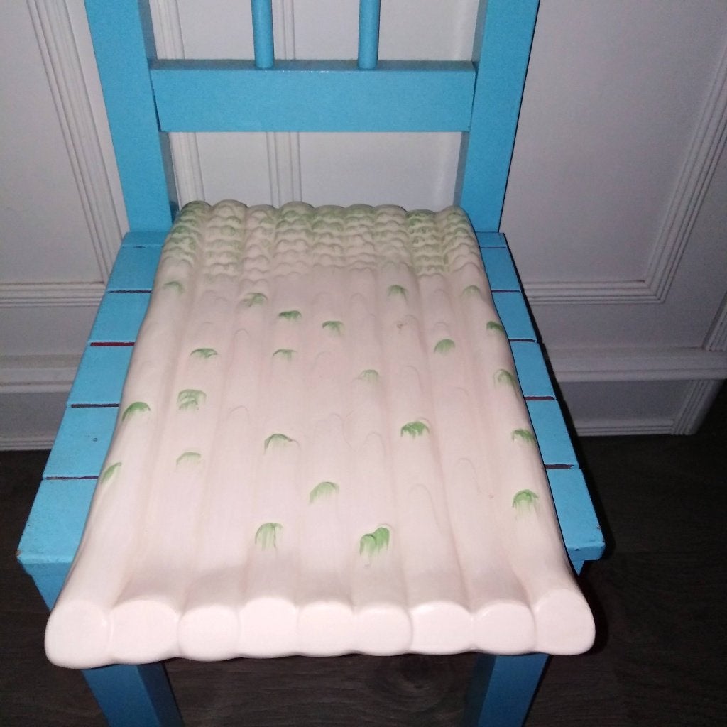 Aspergeschaal van aardewerk vintage, Ophalen, Gebruikt, Schaal of Schalen, Overige stijlen