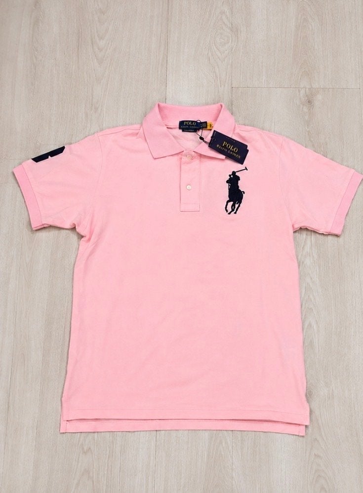 Nieuwe Polo Ralph Lauren T-shirt - Roze met labels, Ophalen of Verzenden, Nieuw, Overige maten, Roze