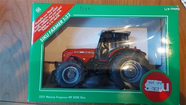 Siku 3251 Massey Ferguson MF 8280 Xtra, Ophalen of Verzenden, Zo goed als nieuw, Tractor of Landbouw, SIKU