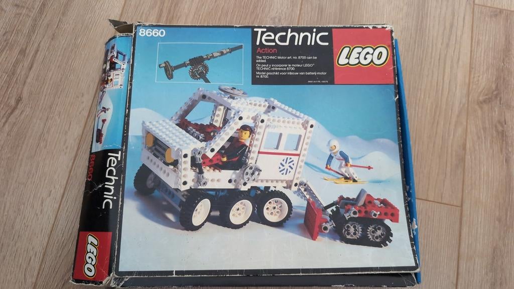 Lege Lego doos 8660, Kinderen en Baby's, Speelgoed | Duplo en Lego, Ophalen, Gebruikt, Lego