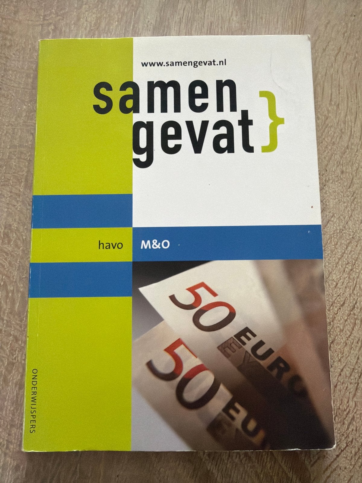 Samengevat havo M&O - Onderwijspers, Boeken, Ophalen of Verzenden, Gelezen, HAVO, Bedrijfseconomie of M&O