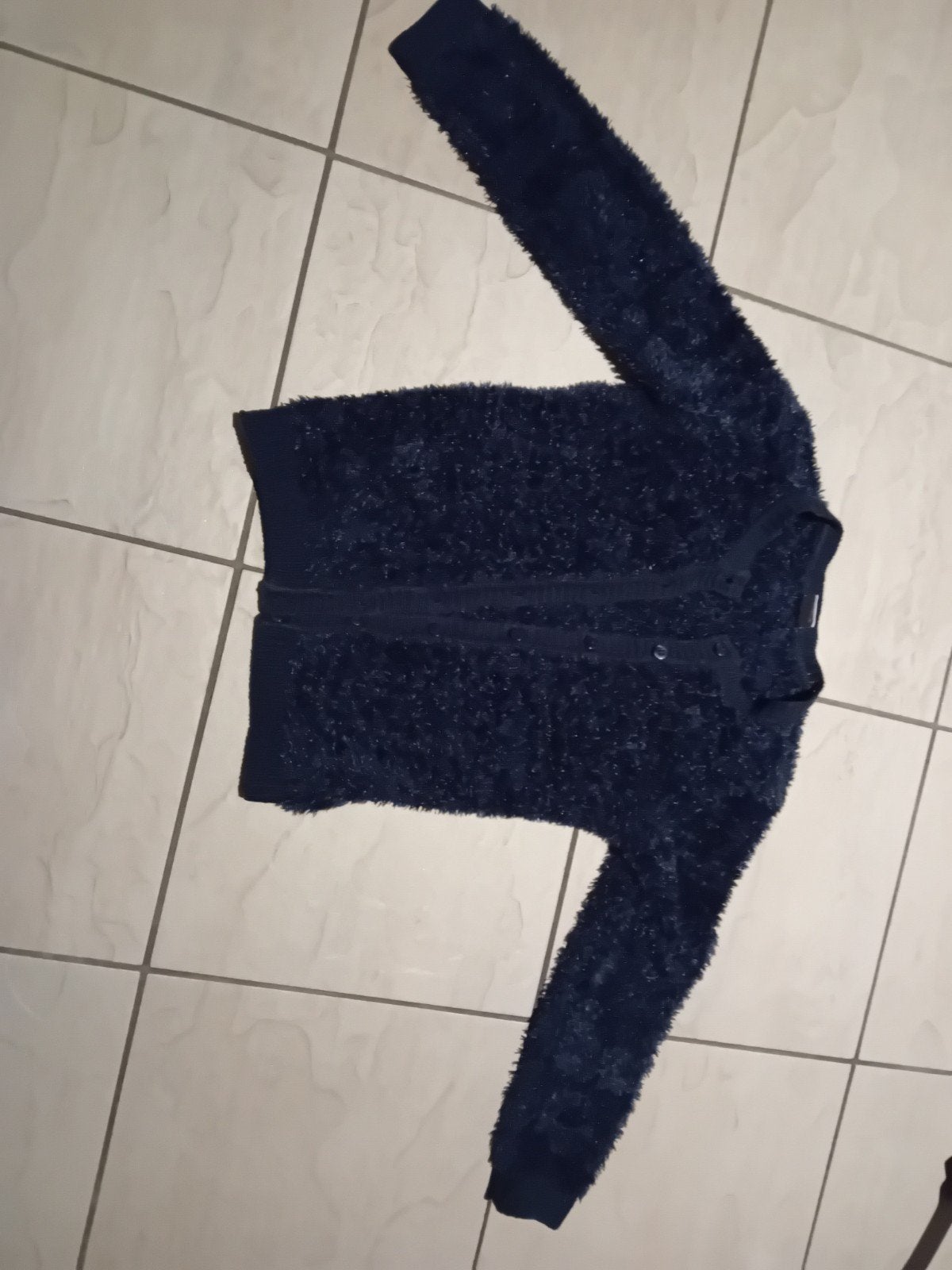 Lekker zachte vestje maat 134/140, Kinderen en Baby's, Kinderkleding | Maat 134, Meisje, Trui of Vest, Ophalen of Verzenden, Zo goed als nieuw