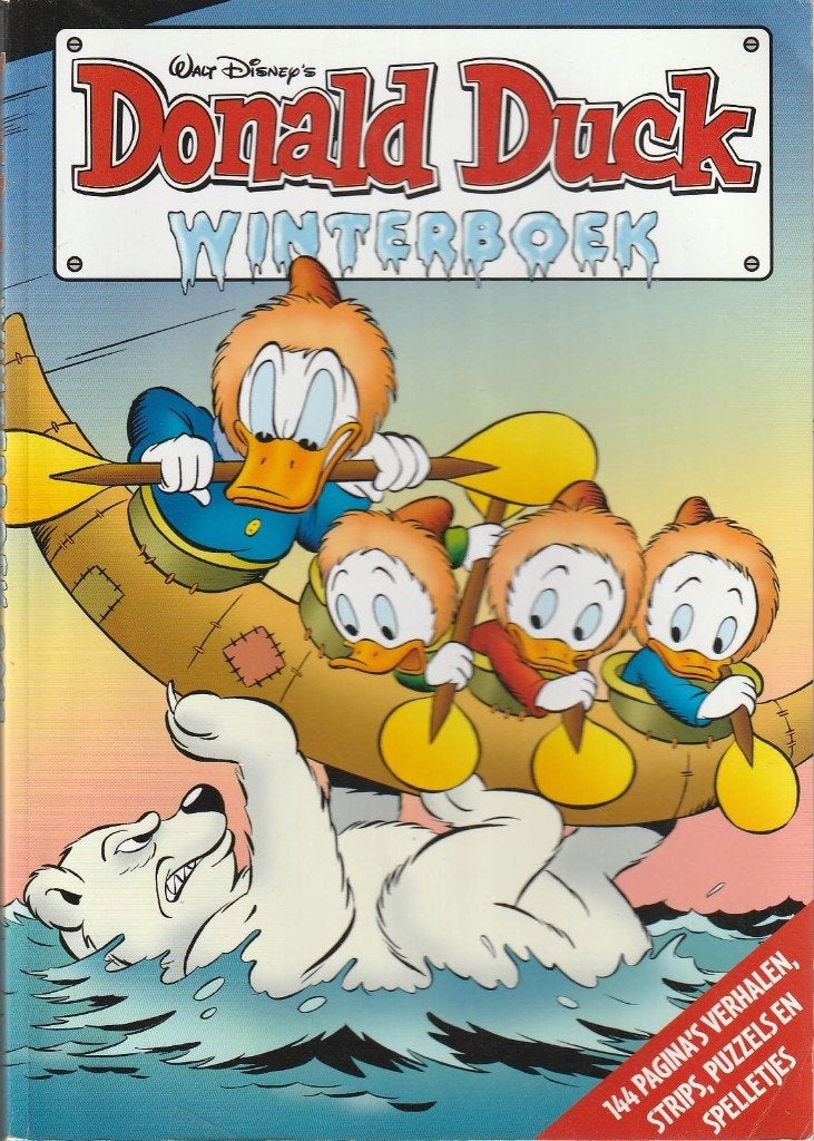 Donald Duck - Winterboek(Eerste Druk 2010), Eén stripboek, Ophalen of Verzenden, Nieuw