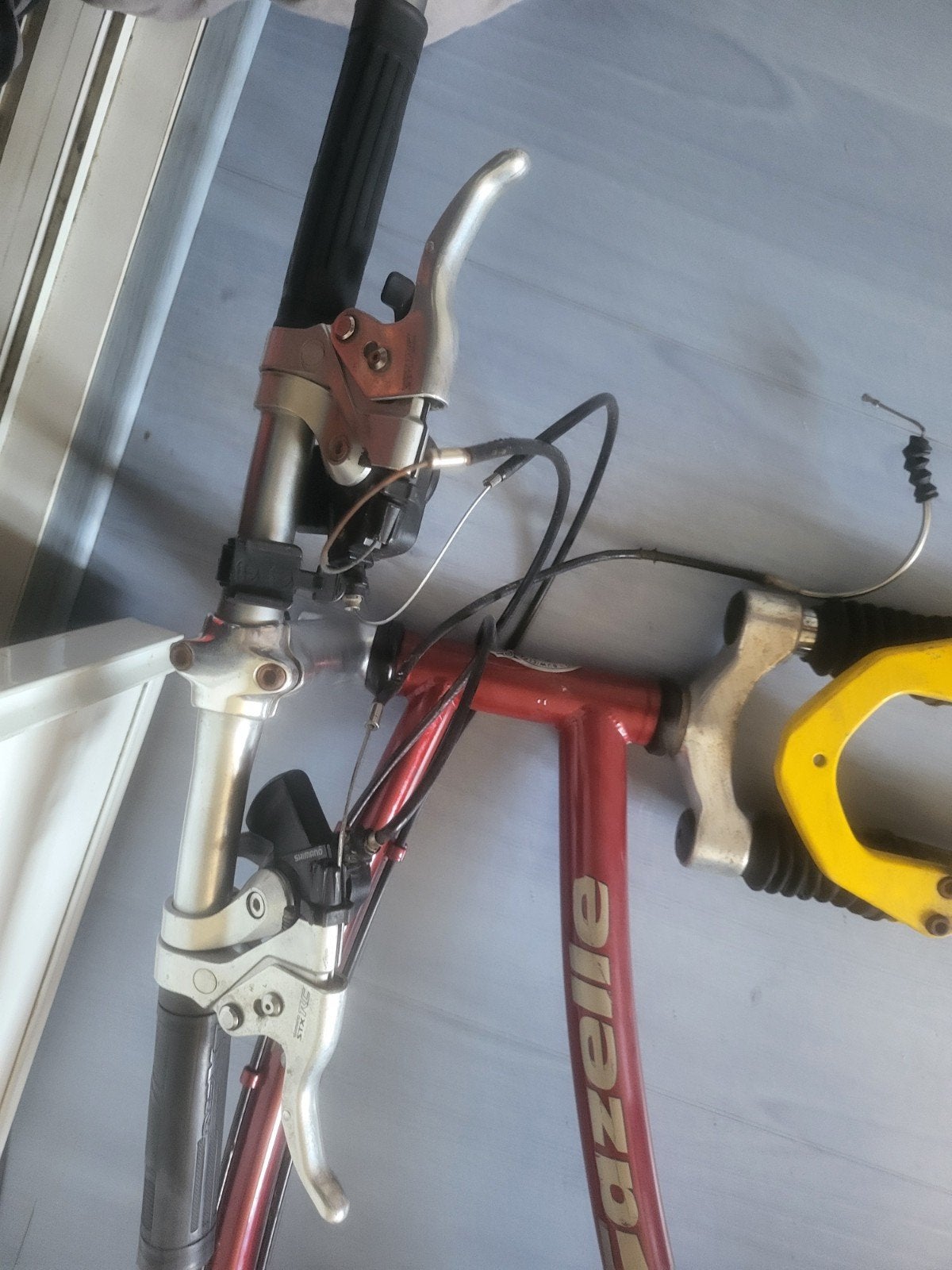 frame gazelle mountainbike met remmen kabels en versnelling, Ophalen of Verzenden