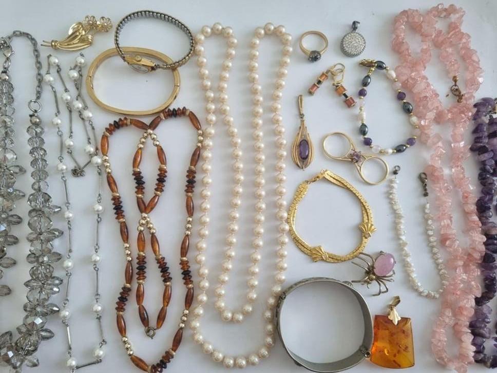 Mooie partij sieraden samen te koop, Verzenden, Overige materialen