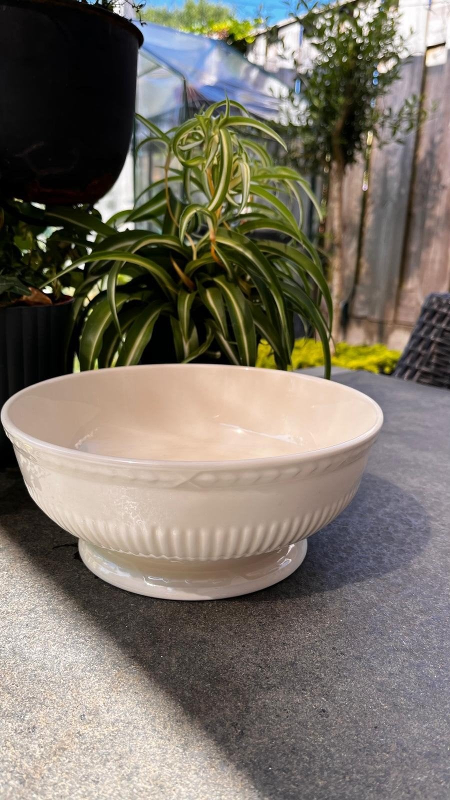 Mooie salade schaal, Ophalen, Overige stijlen, Aardewerk, Schaal of Schalen