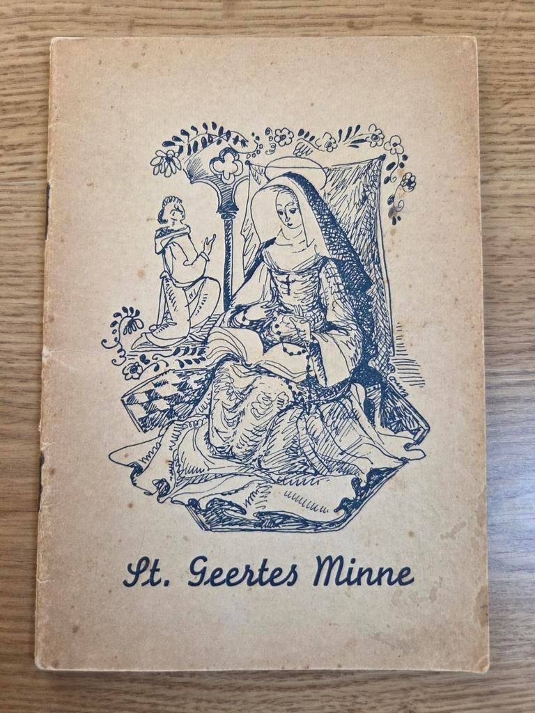 St. Geertes Minne toneelfonds ons leekenspel bussum, Ophalen of Verzenden, Gelezen