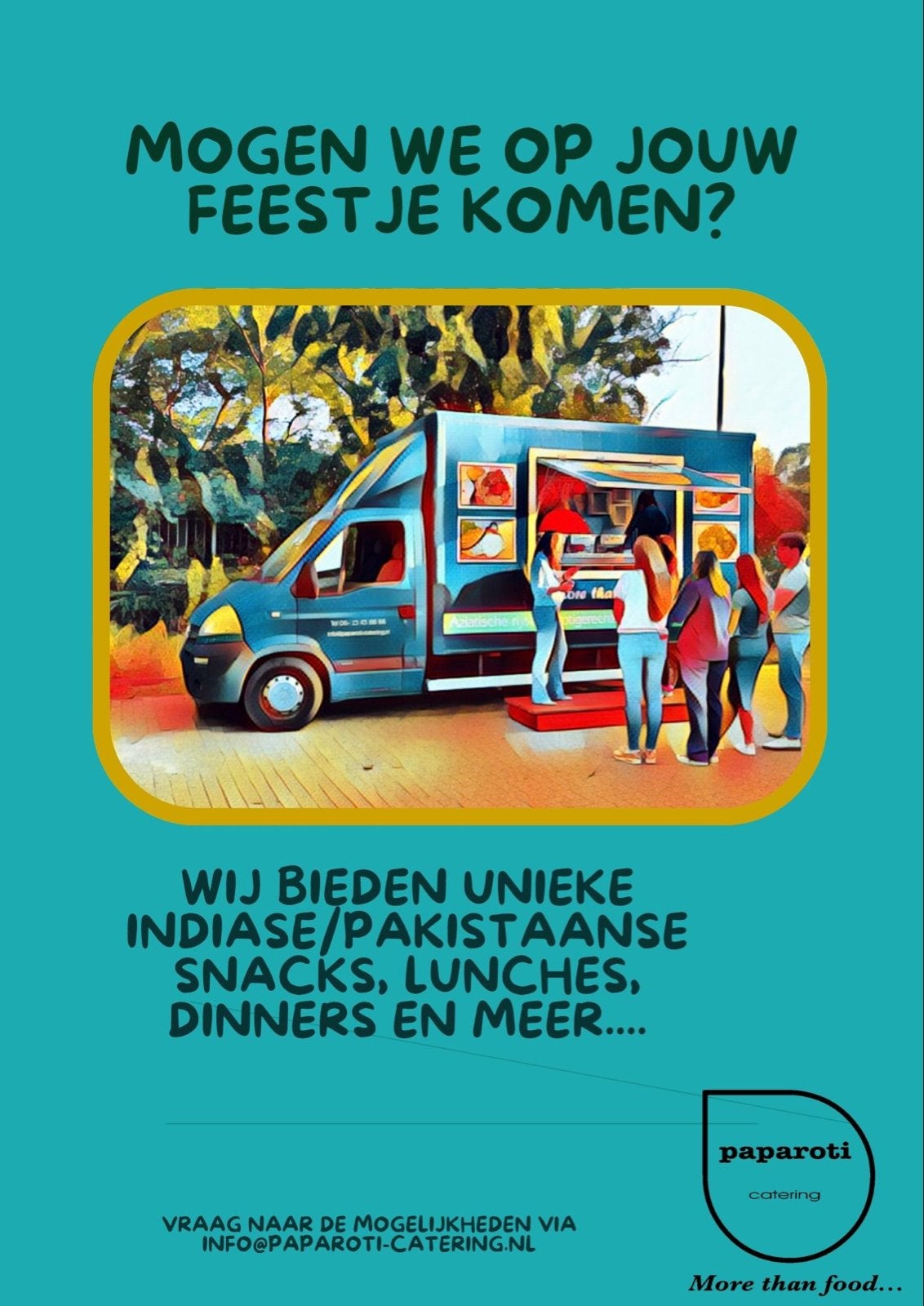 Foodtruck voor feestjes en evenementen