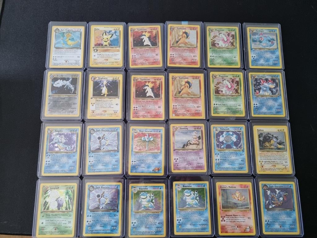 Grote collectie Pokémon kaarten - Zeldzame kaarten, Ophalen of Verzenden, Zo goed als nieuw, Meerdere kaarten
