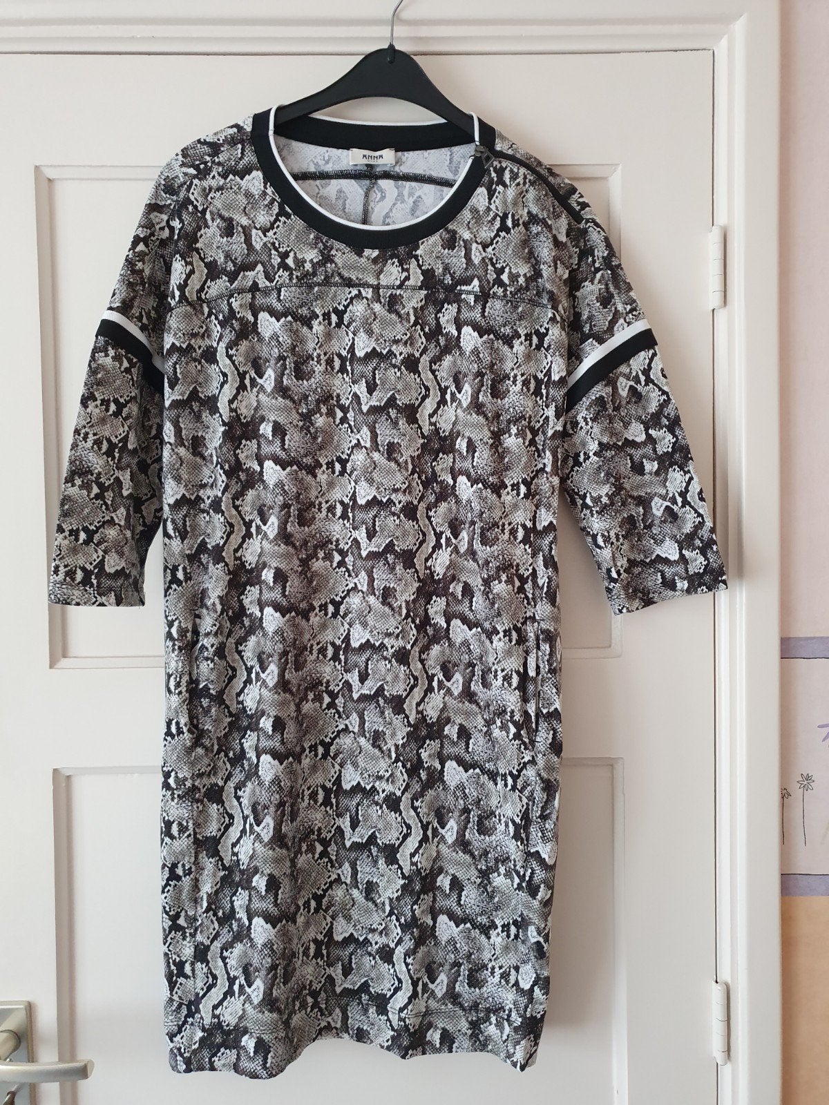 Anna Blue Jurk Maat M Z.G.A.N. - Slangenprint, Kleding | Dames, Maat 38/40 (M), Meerkleurig, Anna Blue, Ophalen of Verzenden
