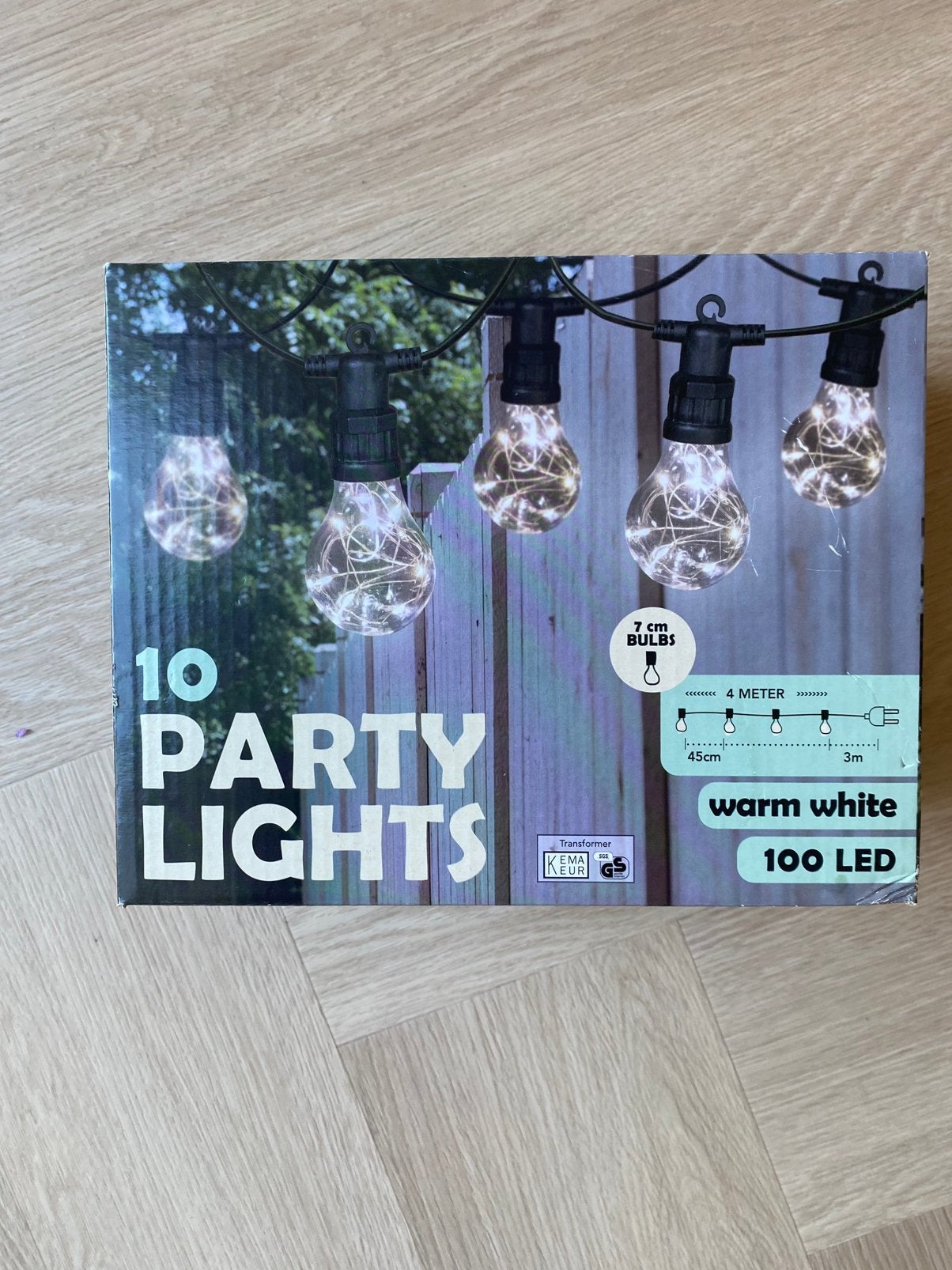 Party lights, Kunststof, Minder dan 50 watt, Ophalen of Verzenden, Netvoeding