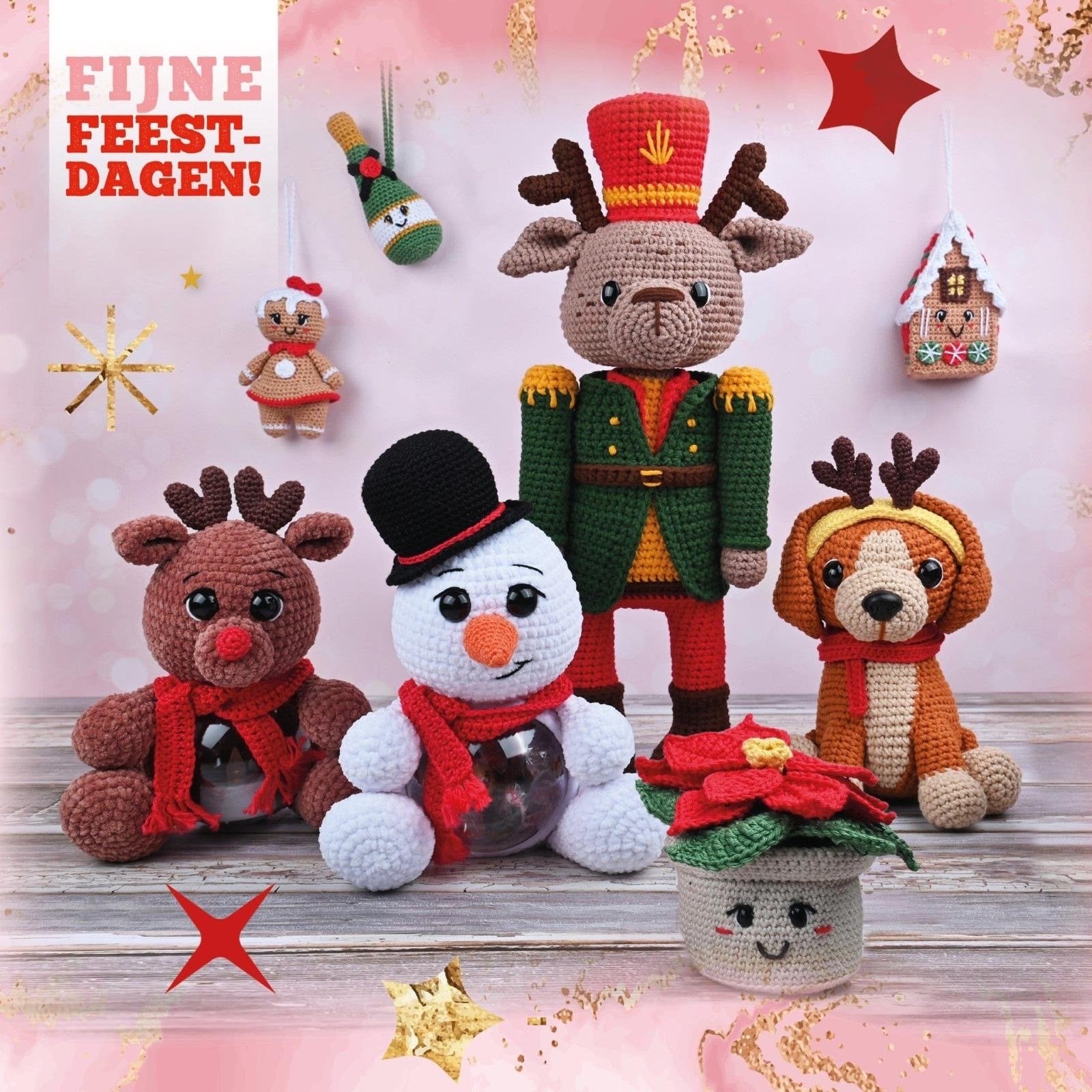 Cutedutch haakpakket kerst 2025, Ophalen of Verzenden, Nieuw, Haken
