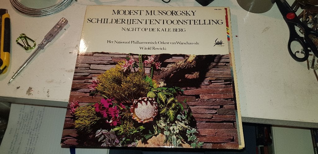 Modest Mussorgsky schilderijen tentoonstelling(Z222-77), Ophalen of Verzenden, Zo goed als nieuw, Overige formaten